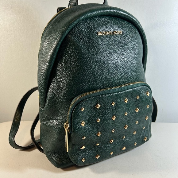 Michael Kors Erin green backpack NWT - Picture 1 of 12
